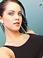 Sexy babe prepares for an internal cumshot