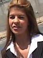 She lets her hair down for inter-office fuck...