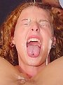 Gabrielle drinks cum...