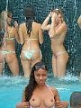 Check out these steamy hot videos of a pool party that is amazing
