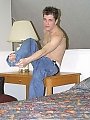 Live webcam guy shows off his tight ass
