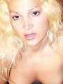 Blonde tranny stripping and playing