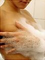 Lovely Girl Bathing