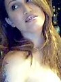 Latina beauty jerking off