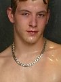 British twink in shower