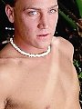 Gorgeous blonde twink shows his sexy dimples